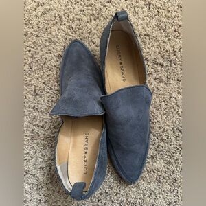 Lucky Brand Women's Dark Gray Flats